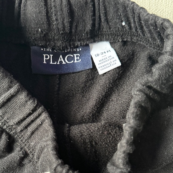 The Children's Place Black Drawstring Shorts - Picture 2 of 3